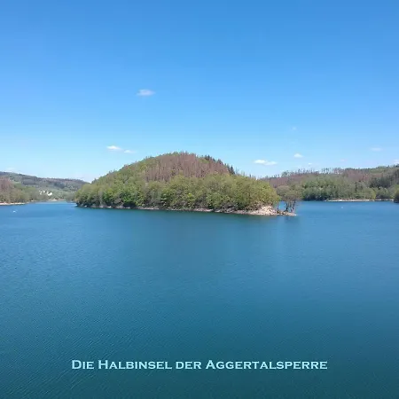 Exklusive Ferienwohnung 'Agger-Blick' Mit Grosser Seeblick-Terrasse & Sauna Gummersbach Exterior photo